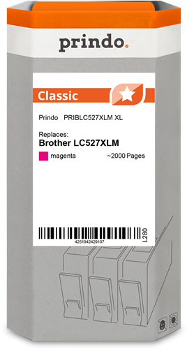 Prindo Classic XL purpurová Inkoustovou kazetu