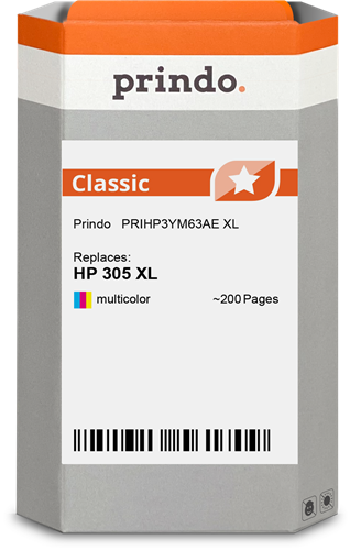 Prindo Classic XL várias cores Cartucho de tinta