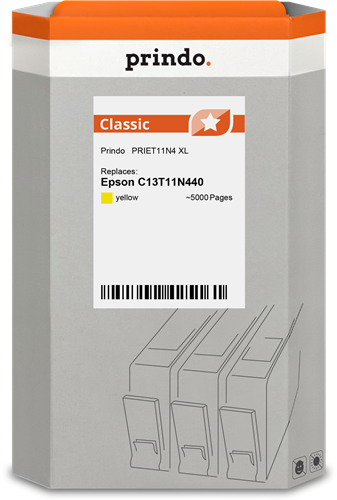 Prindo Classic XL yellow ink cartridge
