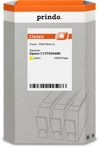 Prindo Classic XL yellow ink cartridge