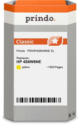 Prindo Classic XL yellow ink cartridge