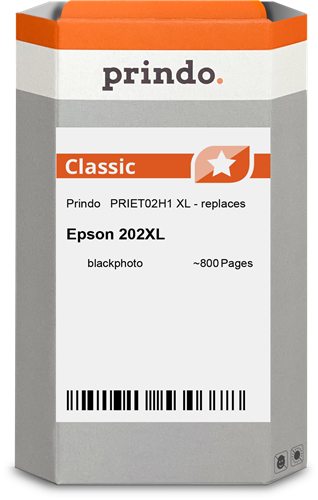 Prindo Classic XL Zwart (foto) inktpatroon