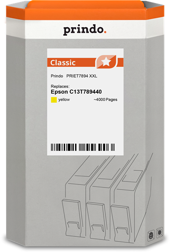 Prindo Classic XXL Amarelo Cartucho de tinta