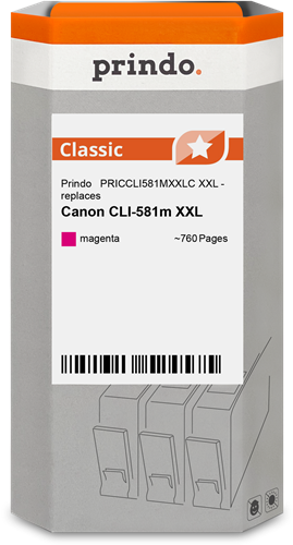 Prindo Classic XXL magenta ink cartridge
