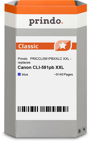 Prindo Classic XXL Modrý Inkoustovou kazetu