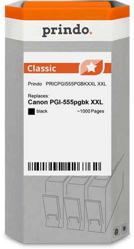 Prindo Classic XXL Preto Cartucho de tinta