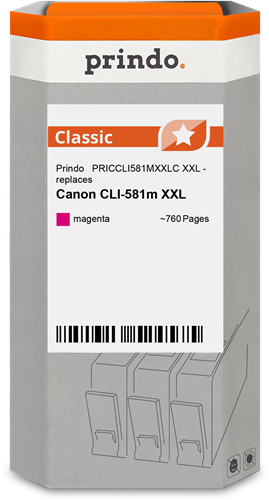 Prindo Classic XXL purpurová Inkoustovou kazetu