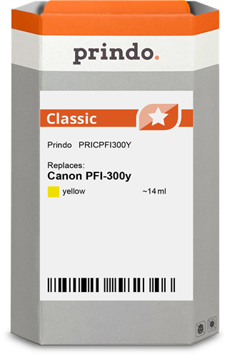 Prindo Classic yellow ink cartridge
