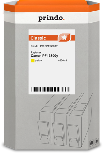 Prindo Classic yellow ink cartridge
