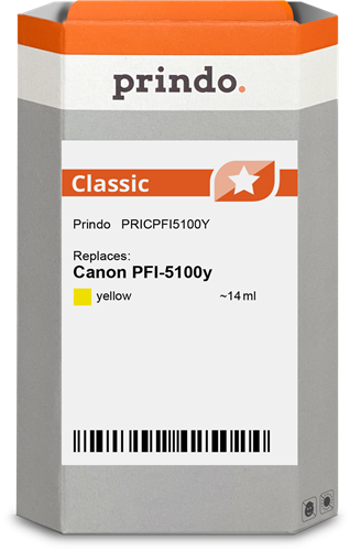 Prindo Classic yellow ink cartridge