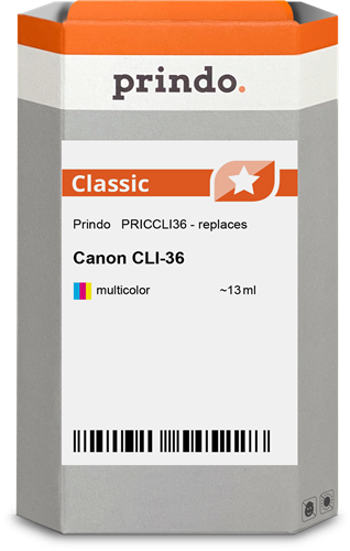 Prindo CLI-36 differenti colori Cartuccia d'inchiostro
