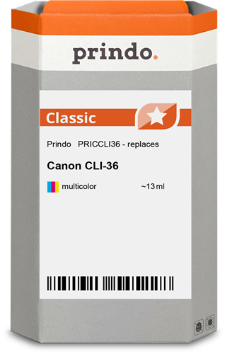 Prindo CLI-36 mehrere Farben Tintenpatrone