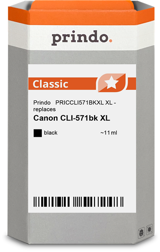 Prindo CLI-571XL czarny kardiż atramentowy
