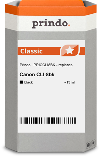 Prindo CLI-8 black ink cartridge