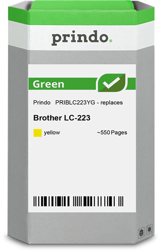 Prindo Green Amarelo Cartucho de tinta