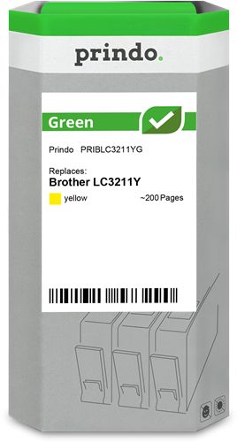 Prindo Green Amarelo Cartucho de tinta
