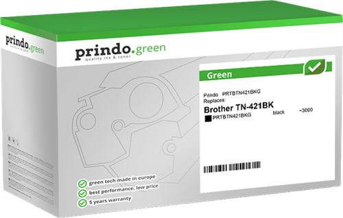 Prindo Green black toner