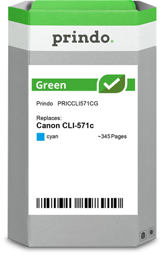 Prindo Green Cyan Cartucho de tinta