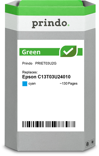 Prindo Green cyan ink cartridge