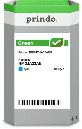 Prindo Green cyan ink cartridge