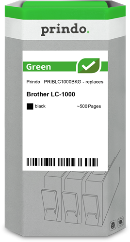 Prindo Green Černá Inkoustovou kazetu