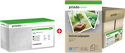 Prindo Green Černá / tyrkysová / purpurová / žlutý 