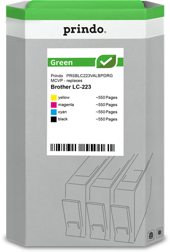 Prindo Green Pack Preto / Cyan / Magenta / Amarelo