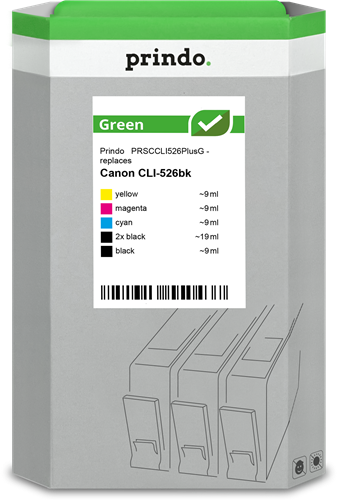 Prindo Green Pack Preto / Cyan / Magenta / Amarelo