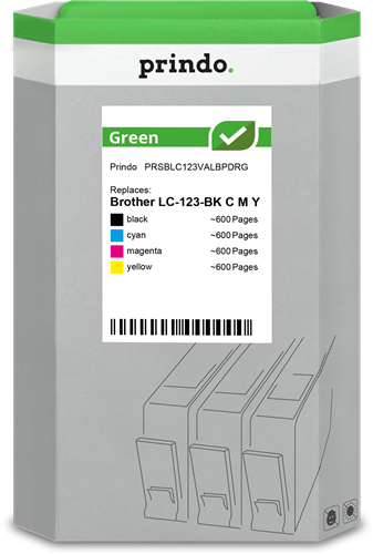 Prindo Green Pack Preto / Cyan / Magenta / Amarelo