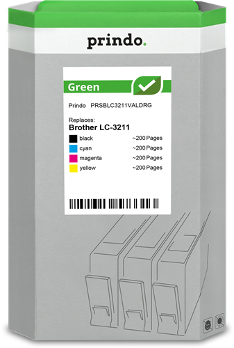 Prindo Green Pack Preto / Cyan / Magenta / Amarelo
