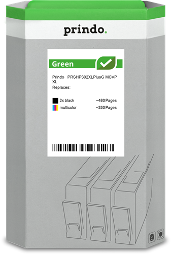 Prindo Green Pack Preto / várias cores