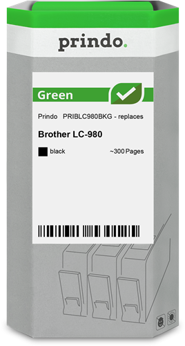 Prindo Green Preto Cartucho de tinta