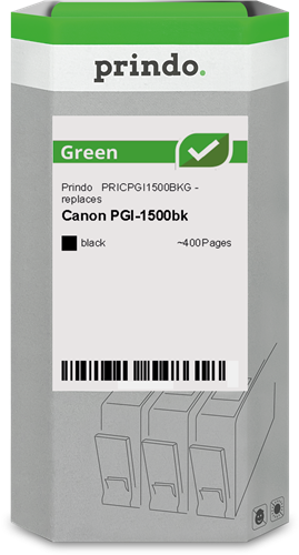 Prindo Green Preto Cartucho de tinta