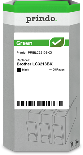 Prindo Green Preto Cartucho de tinta