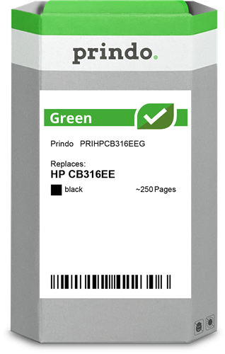 Prindo Green Preto Cartucho de tinta
