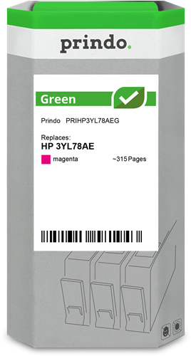 Prindo Green purpurová Inkoustovou kazetu