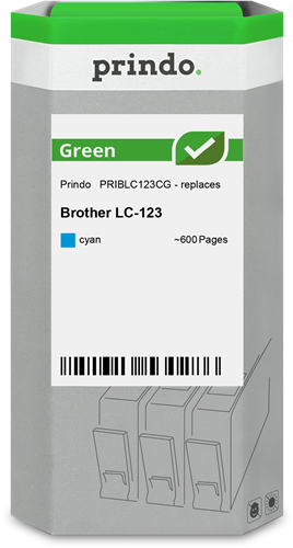 Prindo Green tyrkysová Inkoustovou kazetu