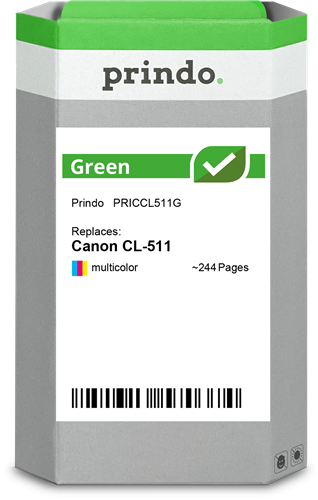 Prindo Green várias cores Cartucho de tinta