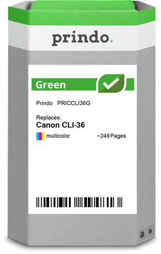 Prindo Green várias cores Cartucho de tinta
