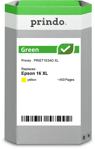 Prindo Green XL Amarelo Cartucho de tinta