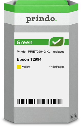 Prindo Green XL Amarelo Cartucho de tinta
