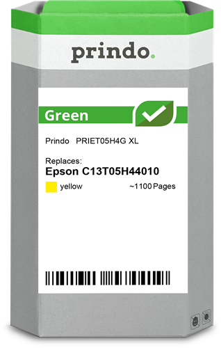 Prindo Green XL Amarelo Cartucho de tinta