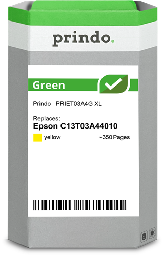 Prindo Green XL Amarelo Cartucho de tinta