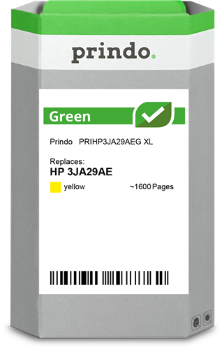 Prindo Green XL Amarelo Cartucho de tinta