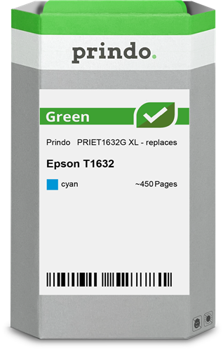 Prindo Green XL Cyan Cartucho de tinta