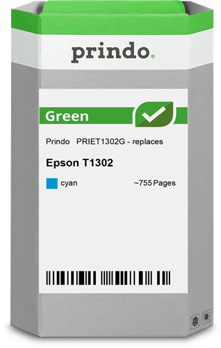 Prindo Green XL Cyan Cartucho de tinta