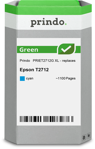 Prindo Green XL Cyan Cartucho de tinta