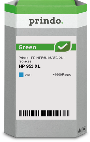 Prindo Green XL Cyan Cartucho de tinta