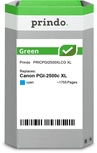 Prindo Green XL Cyan Cartucho de tinta