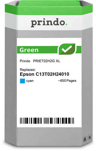 Prindo Green XL Cyan Cartucho de tinta